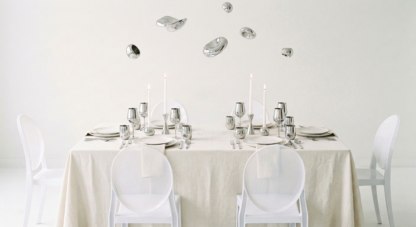 Bespoke 30th Anniversary Dinner Stationery Suite Design